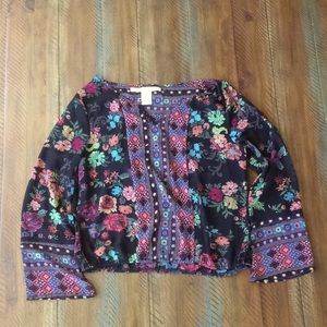Women’s American Rag Boho Blouse Top Medium